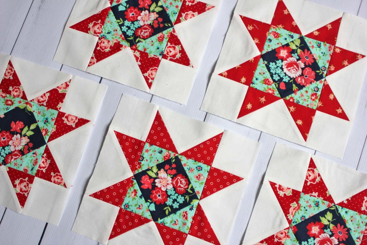 Using Accuquilt for the Harvest Star Quilt - Patchwork and Poodles